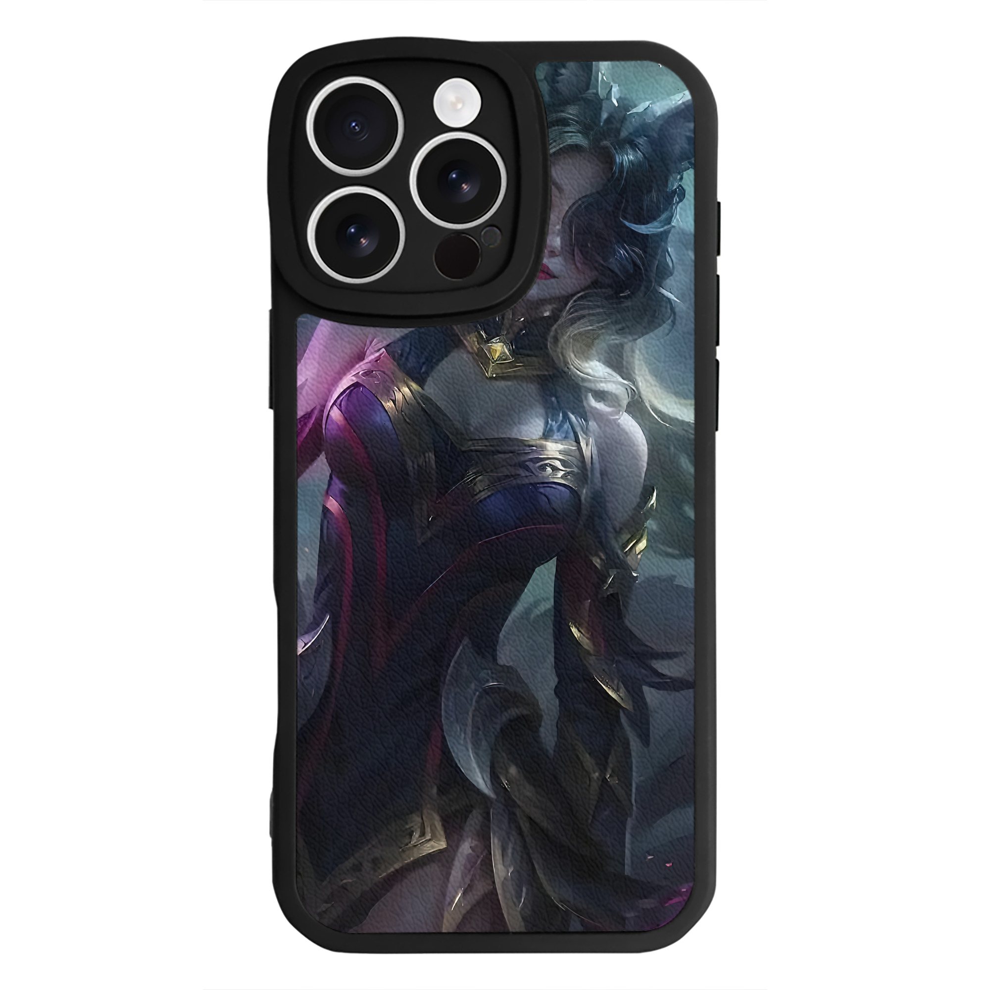 リーグ・オブ・レジェンド League of Legends LOL 【iPhone 16シリーズ対応】シリコンスマホケース（レザー調） 材質：シリコン
